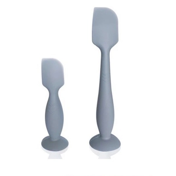 LOTBILL Handbags - Diaper Cream Spatula, 2 Pack Butt Spatula w/suction Cup, Full-Size Mini Silicone
